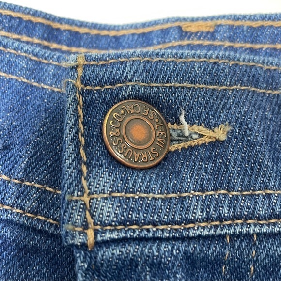 Vintage levis straight leg  blue made in USA 38 - Picture 5 of 14